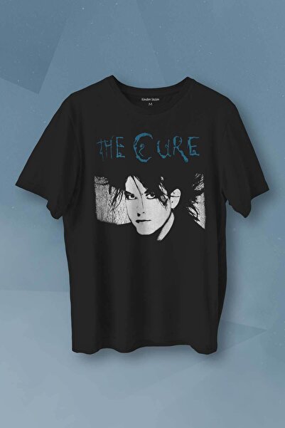 Kendim Seçtim The Cure Robert Smith Vintage majica kratkih rukava sa printom,...
