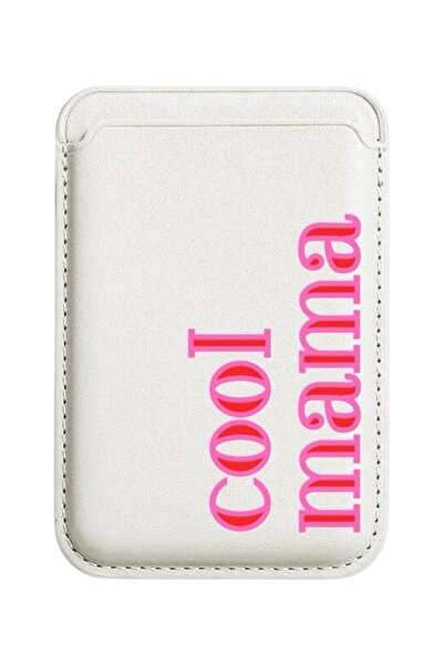 hey lori iphone cüzdan kartlık cool mama beyaz