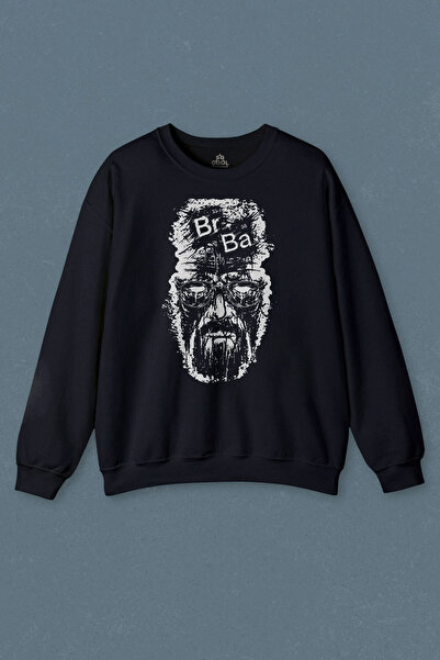 so cool Hanorac albastru bleumarin Breaking Bad Heisenberg Br Ba Brom Baryum ...