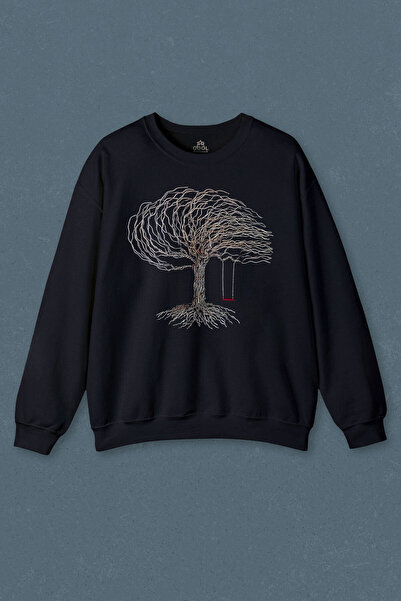 so cool Hanorac bleumarin Veveriță roșie în Arborele Vieții Transpirație unis...