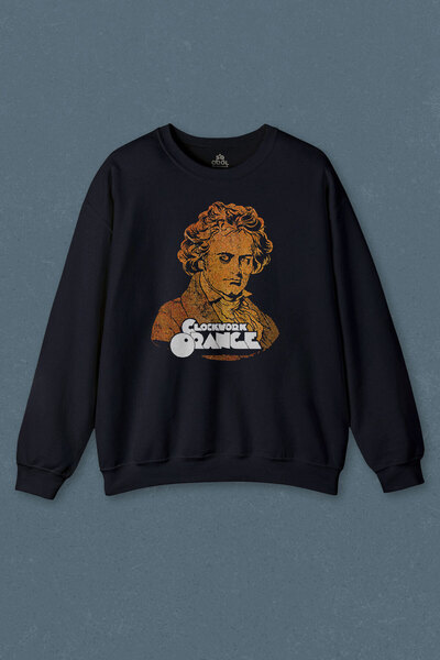 so cool Hanorac Albastru Marin Clockwork Portocaliu Automat Portocaliu Carte ...