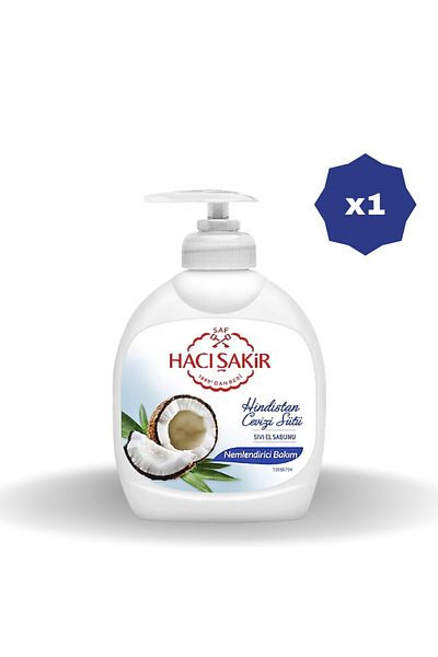 Hacı Şakir Hacişakir Coconut Liquid Soap 300 ml - (1 Pc)