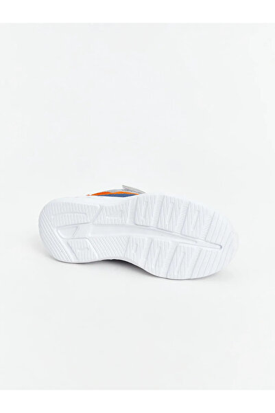 LC Waikiki Lcw Steps Gray Lace and Velcro Boys' Sports Shoes