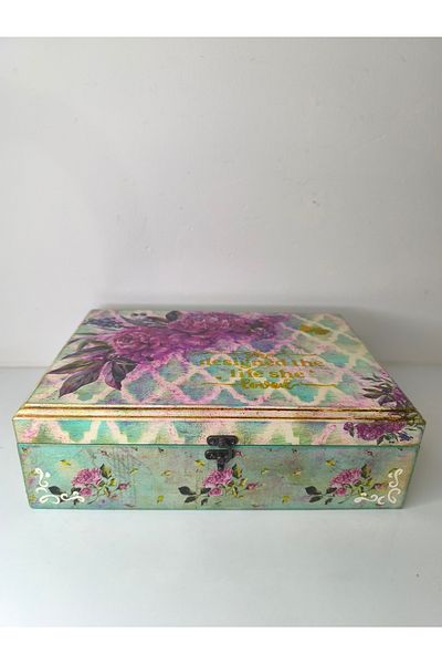 IremTasarimAtolyesi Souvenirs Wooden Box Home Decoration Products