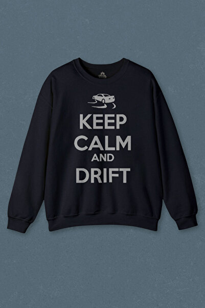 so cool Hanorac bleumarin Keep Calm And Drift Auto Race Car Race Imprimat Tra...