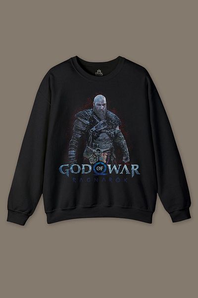 so cool Ανδρικό φούτερ με στάμπα God of War Ragnarok Gamer Game Φούτερ με στάμπα