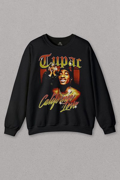 so cool Hanorac unisex Tupac 2Pac Shakur Rap Music West Coast 90S Rap Imprimat Sweat