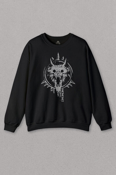 so cool Unisex dukserica Viking Fenrir Vukova Glava Vikingi Vukova Glava Štam...