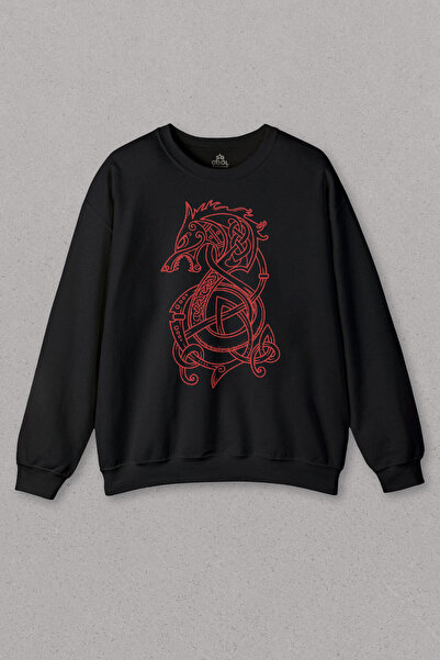 so cool Unisex dukserica Viking Fenrir Vuk Vikinzi Vukova Glava Ulična Urbana...