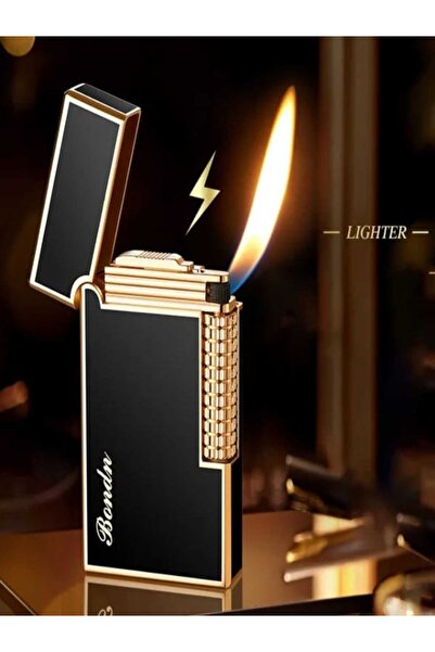 HK GİFT SHOP Lüx Taşlı Çakmak Özel Kutusunda Kişiye Özel