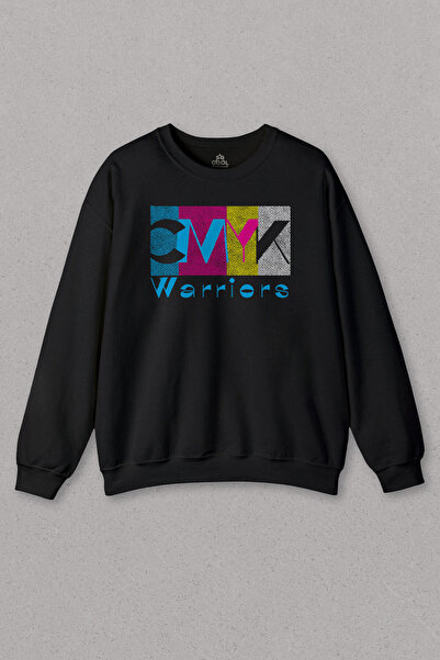 so cool Unisex majica sa grafičkim dizajnom CMYK, majica sa dizajnom ratnika ...