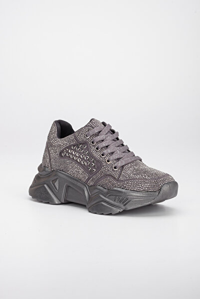 tayyarshoes Velva Kadın Taşlı Cok Rahat Spor Ayakkabı