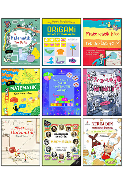 Tübitak Yayınları Bu Matematik Tam Senlik Origami ile Kolay Matematik Matemat...