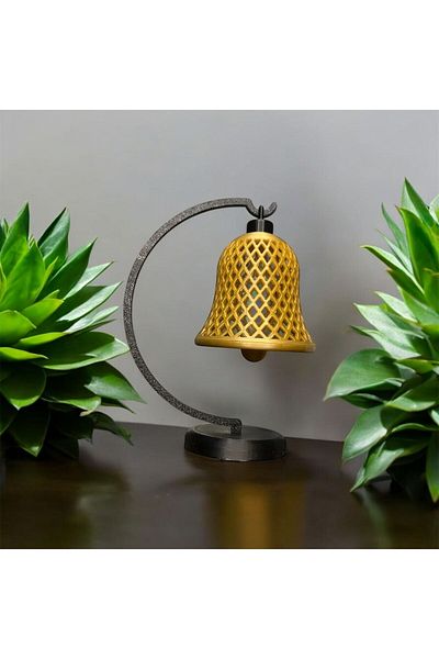 Eynes Aydınlatma Tabletop Mini Floor Lamp Decorative Candle Holder Decorative Bell New Year Ornament