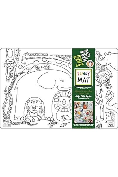 DENİZ New Academy Children's Mat - Wild Friends