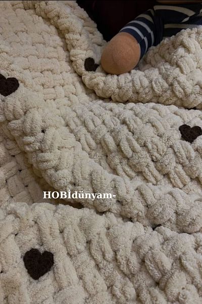 Alize 90/90 Model Baby Blanket