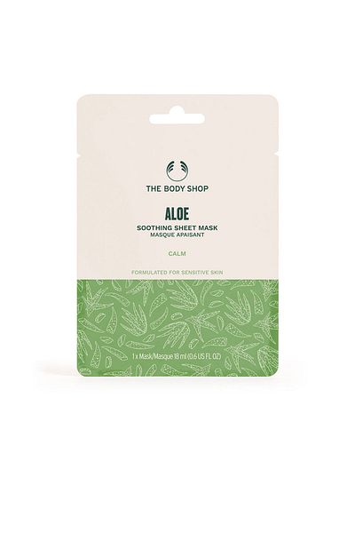 THE BODY SHOP Aloe Beruhigende Papiermaske für empfindliche Haut 18 ml