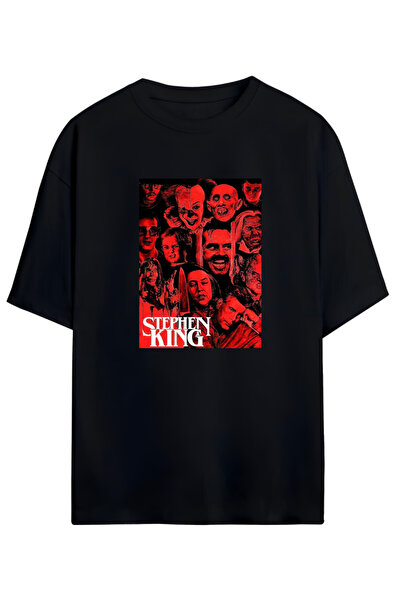 MAGORS STEPHEN KING UNISEX Oversize kroj Pamuk LU Pamučni džersej MAJICA