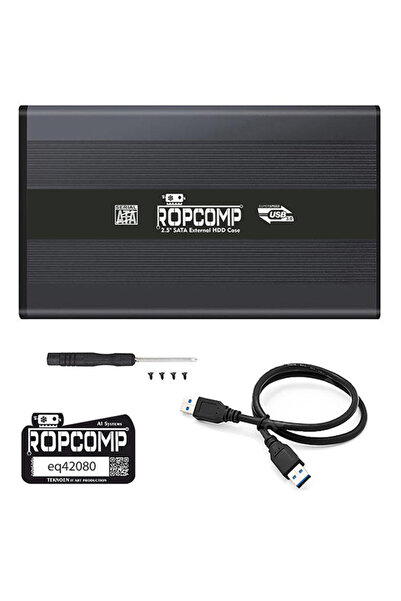 Ropcomp 2.5" USB 3.0 Sata Harici SSD - HDD Kutusu