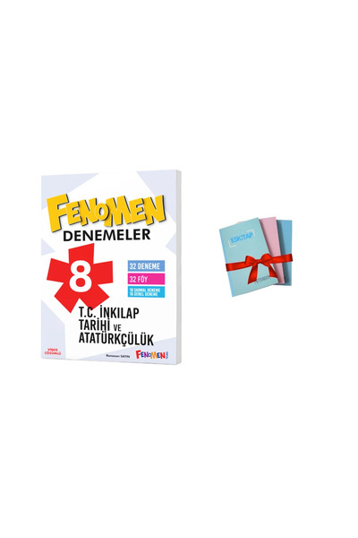 Fenomen Yayıncılık 8   İNKILAP TARİHİ VE ATTAÜRKÇÜLÜK  Branş Denemeleri   ( 1...
