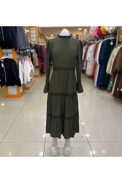 Yonca Çocuk PRETTY Kids 2007 Rochie din dantelă cu centură pentru fete