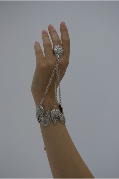 OneArjethnic Gümüş kaplama tasarım şahmeran