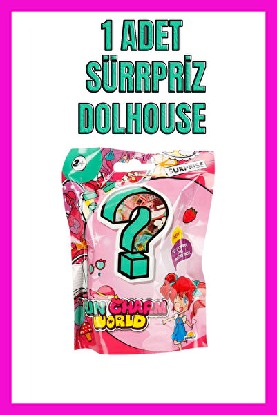 Genel Markalar ( OYUNCAK ) Fun Charm Taşınabilir Dollhouse Sürpriz Paket Set ...