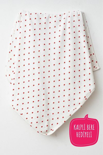 yukobaby bebeğiniz için en doğalı Red Heart Natural Cotton 80x90 cm Double Layer Baby Blanket