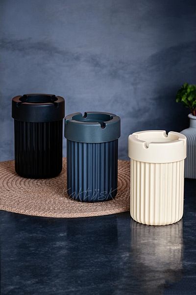 KaktüsKedi 3 Unscented Ashtray Set