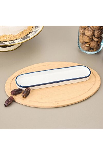 AROW Porcelain Breakfast Olive Rack 2 Pieces Set 25 X 7 cm