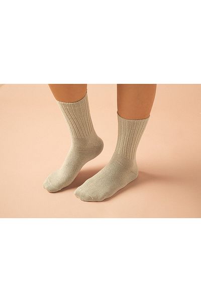 English Home Șosete lungi pentru femei din acril - Sleepy 36-40 Gri