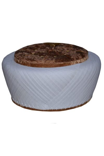 şahinbak Luxe Brown Felt Sultan Sarık S105