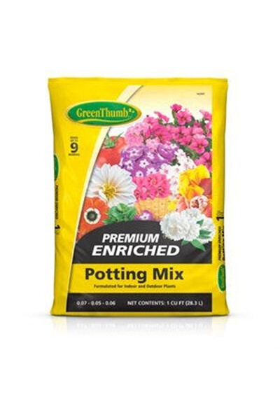 GREEN THUMB مزيج التربة GT 2 CUFT