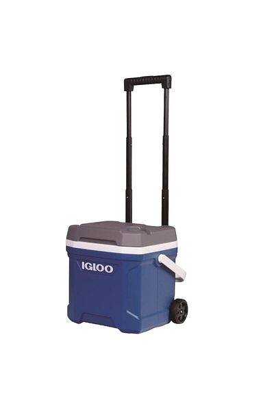IGLOO Latitude 16 Qt. 2-Wheeled Cooler Blue