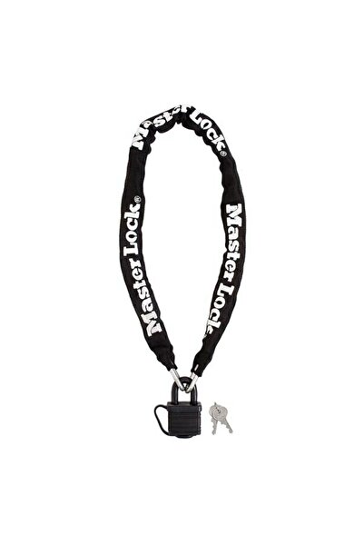 Master Lock 8390EURDPRO Weather-Resistant Padlock & Chain, 40mm Laminated Ste...