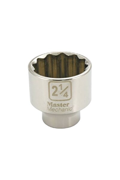 MASTER MECHANIC 2-1/4 بوصة 3/4 بوصة. مقبس دفع من الكروم فاناديوم ستيل، بمقاسا...