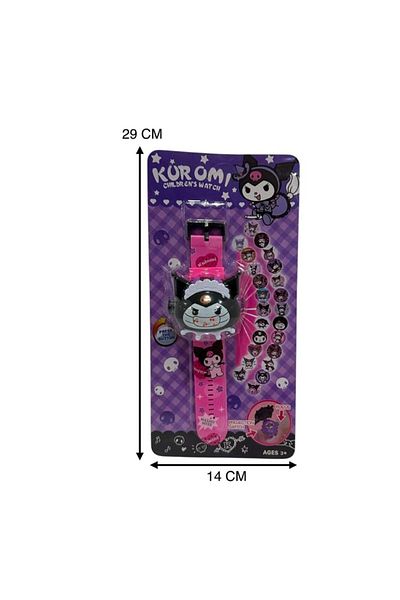 TRUST STORE Children's Kuromi Figured Projection Digital Wristwatch