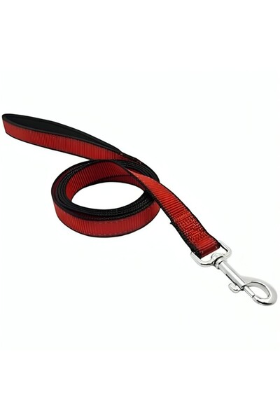 westminster مقود PE 1x6 أسود/أحمر