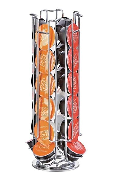 Generic Silver metal coffee storage rack