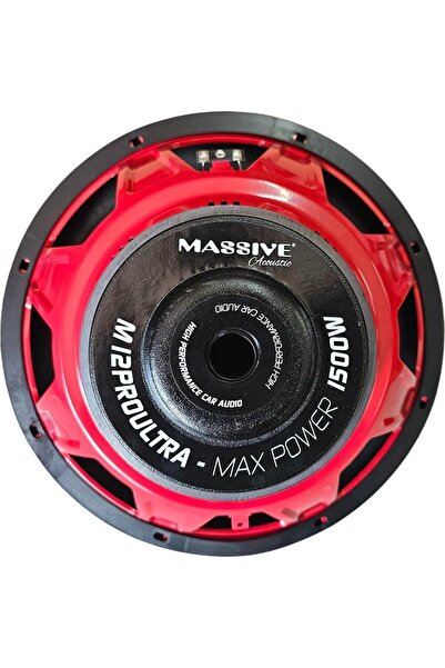Massive MASSİVE MS-M12PRO ULTRA 30CM SUBWOOFER 400RMS
