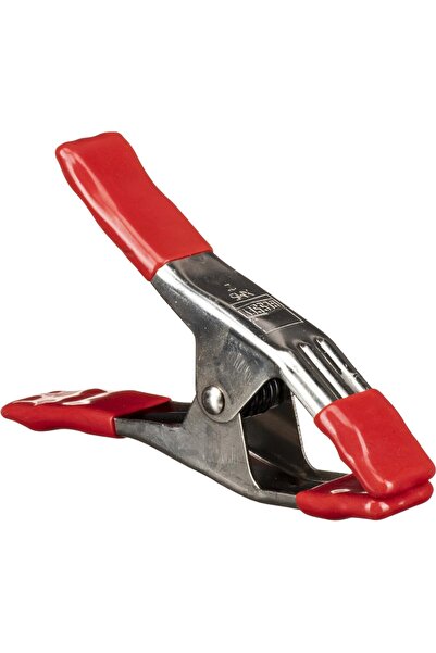 Bessey مشبك زنبركي فولاذي XM5، 2 بوصة. السعة، 2-1/4 بوصة. أنبوب صوت مطلي بالن...