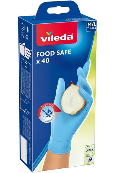 Vileda Food safe M/L *40