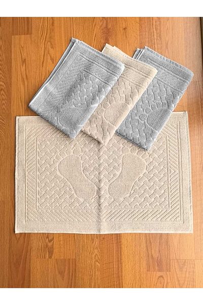 Peacock 2 Foot Towels 50X70