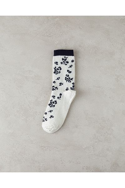 English Home Ecru Marta Women's Socks