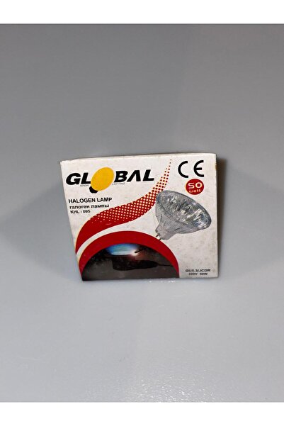 Global Çanak Halojen Ampül 50W GU5.3 MR16 220V