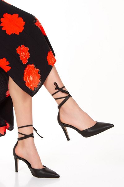 derithy Wartila Heeled Shoes-byc2102-black