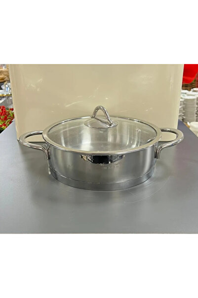 SAFINOX vision 24x8 çelik basık tencere