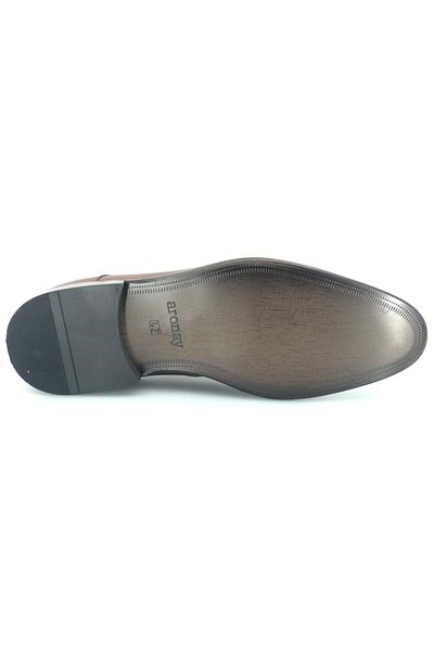 KCMN Aronay 100% γνήσιο δέρμα με κορδόνια Jurdan Leather Ανδρικά Κλασικά Παπούτσια Tan
