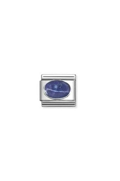 NOMİNATİON Classic Dekoratif Link - Taşlar Oval - Sodalit - (42 SODALITE MAT)...