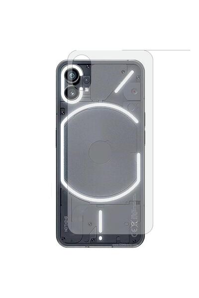 Ecr Mobile Nothing Phone 1 ile Uyumlu MAT Arka Esnek Nano Koruyucu